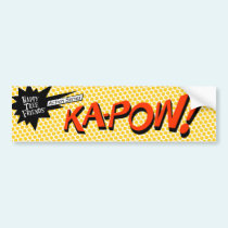 KA-POW! klistermärke bildekaler