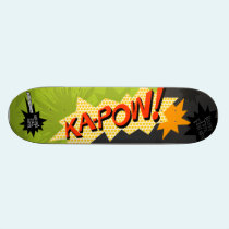 KA-POW! stiga ombord skateboards