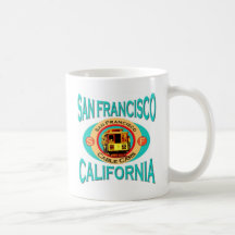 Kabelbil San Francisco Kaffe Mugg
