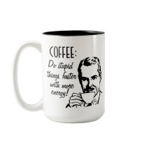 Kaffe gör dumma saker snabbare