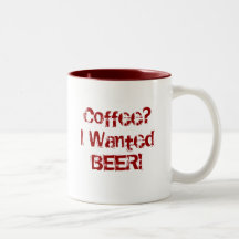 Kaffe? Jag önskade ÖL! Kaffe Mugg