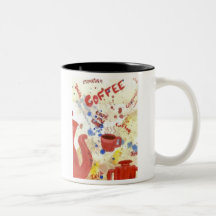 Kaffe kaffe, kaffe - homespun kaffemugg