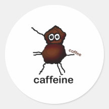 Kaffe Klistermärke
