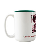 Kaffe med din efterrätt rånar kaffe kopp