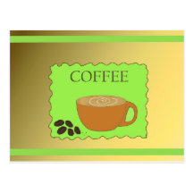 Kaffe Time Vykort