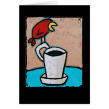 kaffefågelkort