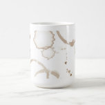 Kaffefläck Kaffe Koppar
