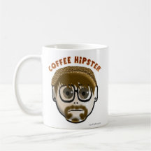 KaffeHipster - modig mugg