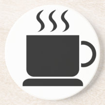Kaffekustfartyg Glasunderlägg