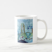Kaffemellanmål - kaffe koppar för folk konst för k