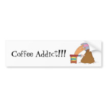 Kaffemonster bildekaler