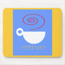 Kaffeparty Mousepad Musmattor