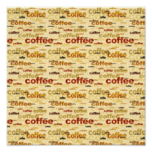 Kaffetapet Fototryck