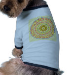 Kaleidoscope för Mandala för Fiona popkonst Hund T-shirts