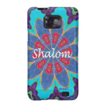 Kaleidoscope Shalom för Samsung galaxfodral