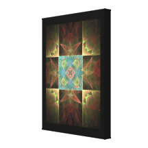 KaleidoscopeFractal Kanvastryck