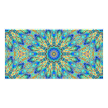Kaleidoscopephotocard Anpassade Foto Kort