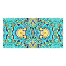 Kaleidoscopephotocard Anpassade Foto Kort