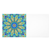 Kaleidoscopephotocard Foto Kort