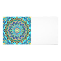 Kaleidoscopephotocard Foto Kort