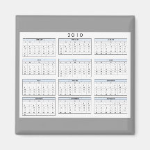 Kalender 2010 magneter