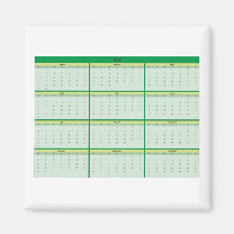 Kalender 2012 kühlschrankmagnet