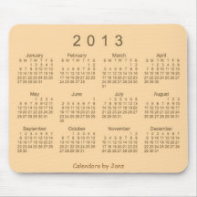 Kalender 2013 musmattor