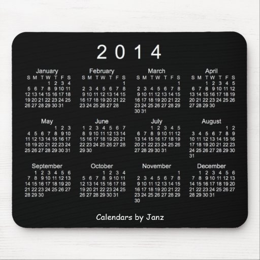 Kalender 2014 mus mattor