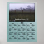 Kalender för affisch 2012 för Pawleys öMarsh