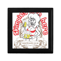 Kalgoorlie bar maid-skimpy trinket box