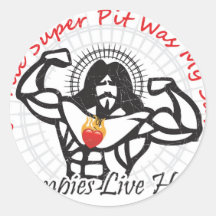 KALGOORLIE JESUS AND SUPER PIT STICKER