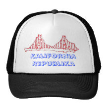 Kalifornia Republika hatt 2 Mesh Kepsar
