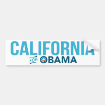 Kalifornien för den Barack Obama Biden bildekalet