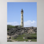 Kalifornien fyr i Aruba Affischer