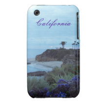 Kalifornien kustensolnedgång iPhone 3 cases