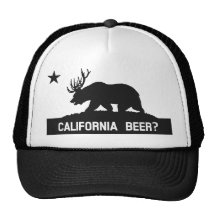 Kalifornien öl? Hatt Trucker Kepsar