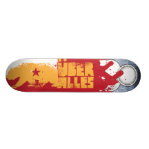 Kalifornien Uber Alles klassikermall Anpassad Skate Board