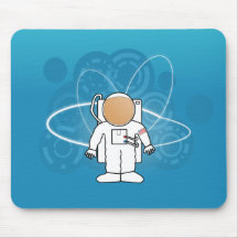 Kall astronaut Mousepad Musmatta