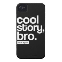 Kall berättelse, Bro. Berätta den igen iPhone 4 Cover