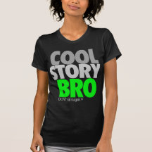 Kall berättelse Bro (grönt) T Shirt