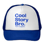 Kall berättelse Bro. Hatt Baseball Hat