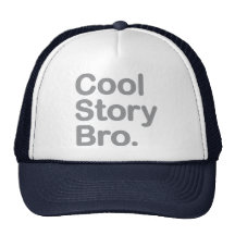 Kall berättelse Bro. Hatt Trucker Keps