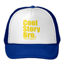 Kall berättelse Bro. Hatt Trucker Keps