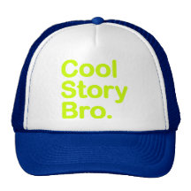 Kall berättelse Bro. Hatt Trucker Keps