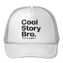 Kall berättelse Bro. Hatt Trucker Kepsar