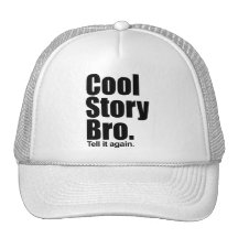 Kall berättelse Bro. Hatt Trucker Kepsar