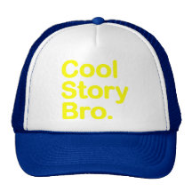 Kall berättelse Bro. Hatt Trucker Kepsar