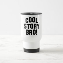 Kall berättelse Bro! Kaffe Muggar