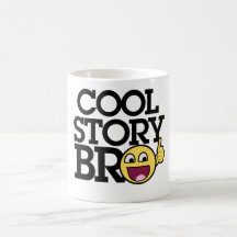Kall berättelse Bro Kaffe Muggar