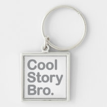 Kall berättelse Bro. Keychain Nyckelring